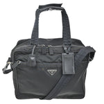 Prada Expandable Front Zip Boston Bag Tessuto Large - image 1