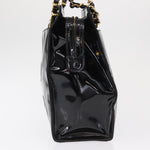 Chanel Vintage Timeless Chain Shoulder Bag Patent Medium - image 3