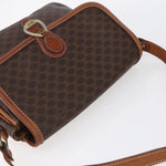 Celine Vintage Macadam Shoulder Bag Canvas and Leather - image 14
