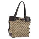 Gucci Belted Bucket Tote GG Canvas with Leather Small - image 1