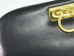 Salvatore Ferragamo Vintage Gancini Chain Shoulder Bag Leather Small - image 10