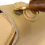 Gucci Vintage Convertible Bamboo Top Handle Bag Leather Small - image 8