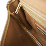 Christian Dior Vintage Honeycomb Shoulder Bag Canvas and Leather - image 12