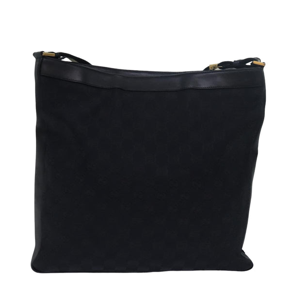 Gucci Vintage Jackie Shoulder Bag Canvas and Leather