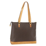 Celine Vintage Macadam Tote bag Canvas and Leather - image 15