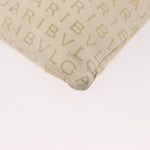 Bvlgari Logomania Shoulder Bag Canvas with Leather - image 11