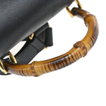 Gucci Vintage Bamboo Backpack Leather - image 8
