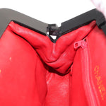 Chanel Chain Clutch Canvas and Leather - image 19