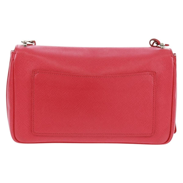 Prada Sound Chain Shoulder Bag Saffiano Leather Small