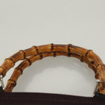 Gucci Vintage Bamboo Handle Tote Nylon - image 9