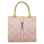 Gucci Jackie 1961 Tote GG Denim and Leather Small - image 1