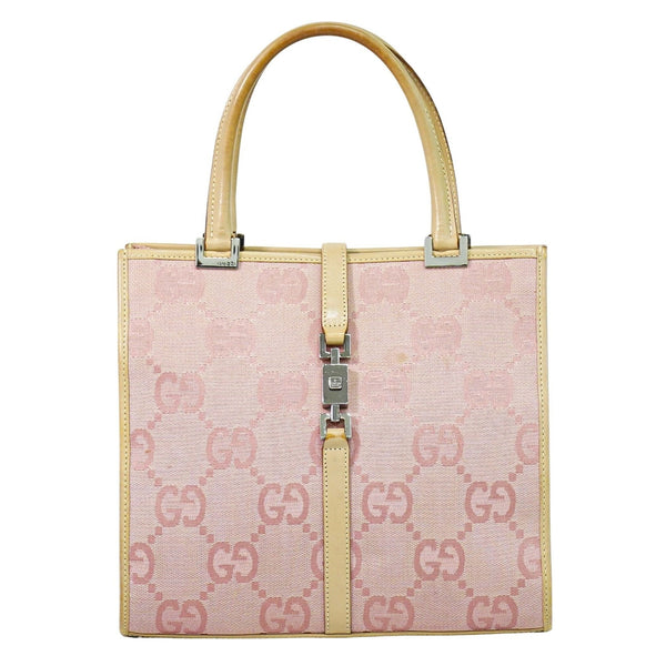 Gucci Jackie 1961 Tote GG Denim and Leather Small - image 1