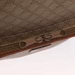 Celine Vintage Macadam Shoulder Bag Canvas and Leather - image 13