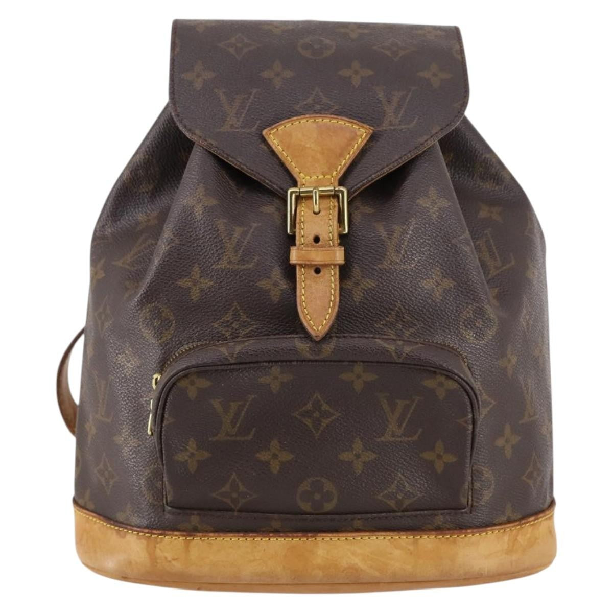 Louis Vuitton Vintage Montsouris Backpack Monogram Canvas MM - image 1