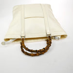 Gucci Convertible Bamboo Zip Tote Nylon - image 8