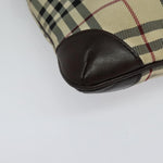 Burberry Vintage Flap Crossbody Bag Haymarket Canvas - image 11
