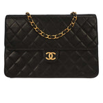 Chanel Flap Shoulder Bag Quilted Lambskin Large - image 1