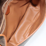Celine Vintage Macadam Shoulder Bag Canvas and Leather - image 17