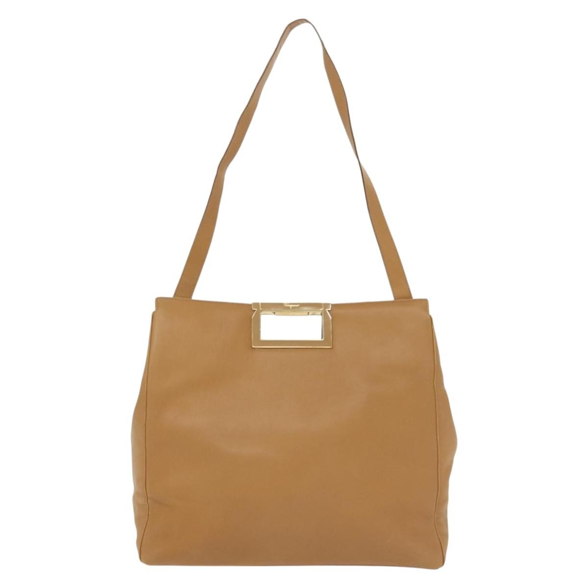 Salvatore Ferragamo Shoulder Bag Leather - image 1