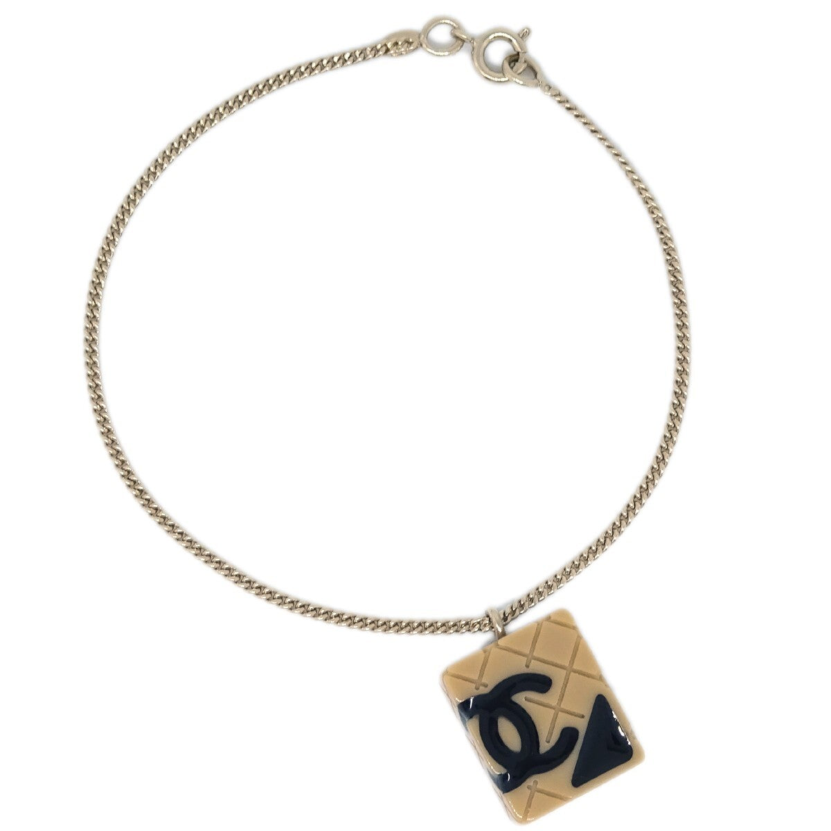 Chanel Vintage Rue Cambon Chain Charm Bracelet Metal - image 1