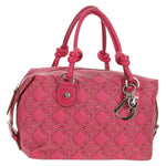 Christian Dior Cannage Handbag Canvas - image 19