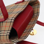 Burberry Nova Check Tote Canvas and Leather - image 14
