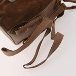 Gucci Gucci bamboo backpack daim mini - image 17