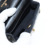 Chanel Lady Handle Flap Card Holder on Chain Quilted Calfskin - image 5