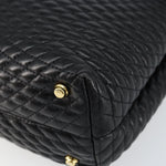 Bally Vintage Handbag Quilted Leather - image 9