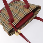 Burberry Nova Check Tote Canvas and Leather - image 14