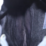 Chanel Vintage Drawstring Backpack Quilted Satin with Suede Medium - image 4