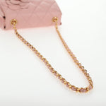 Chanel Vintage Camellia Flap Bag Quilted Lambskin Micro - image 8