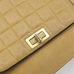 Chanel Chocolate Bar Accordion Reissue Flap Bag Quilted Lambskin Small - image 13