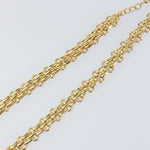 Christian Dior Vintage CD Clasp Chain Necklace Metal - image 9