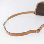 Celine Vintage Macadam Shoulder Bag Canvas and Leather - image 7