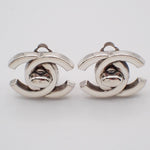 Chanel CC Turnlock Clip-On Earrings Metal - image 1