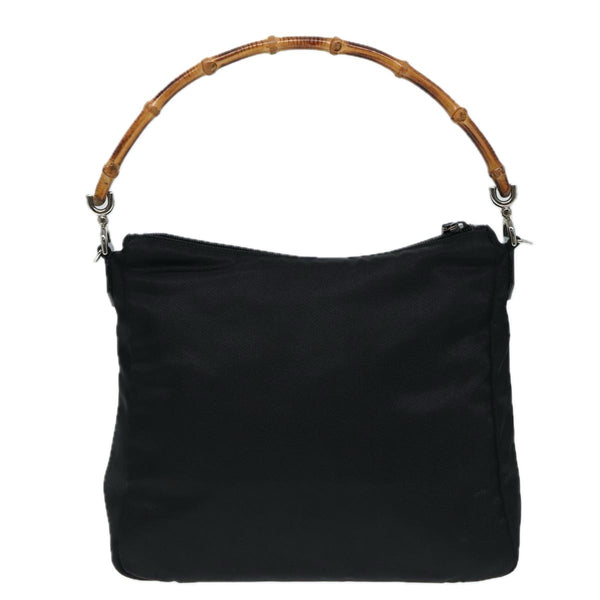 Gucci Vintage Bamboo Handle Bag Nylon