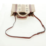 Chloe Woody Convertible Tote Canvas with Leather Small - image 18