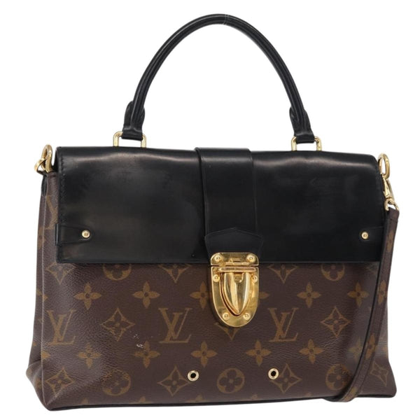 Louis Vuitton One Handle Flap Bag Monogram Canvas and Leather MM - image 1