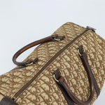 Christian Dior Vintage Trotter Boston Bag Diorissimo Canvas Large - image 6