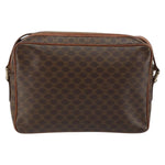 Celine Vintage Macadam Shoulder Bag Canvas and Leather - image 2