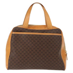 Celine Vintage Macadam Handbag Canvas and Leather - image 2