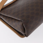 Celine Vintage Macadam Shoulder Bag Canvas and Leather - image 10