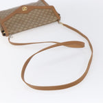Celine Vintage Macadam Shoulder Bag Canvas and Leather - image 8