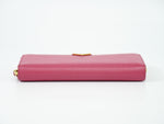 Prada Zip Around Tab Wallet Saffiano Leather Long - image 3