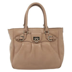 Salvatore Ferragamo Gancini handbag Leather - image 1