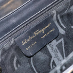 Salvatore Ferragamo Gancini Convertible Top Handle Bag Leather Medium - image 6
