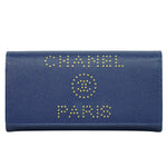 Chanel Deauville Flap Wallet Caviar Long - image 1