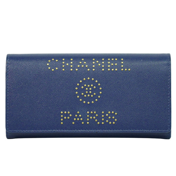 Chanel Deauville Flap Wallet Caviar Long - image 1