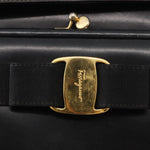 Salvatore Ferragamo Vintage Vara Bow Top Handle Bag Leather Mini - image 12